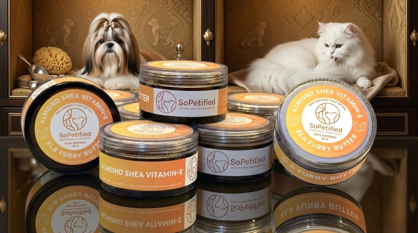 Ela Furry Butter : Pre-Shower Coat Ritual